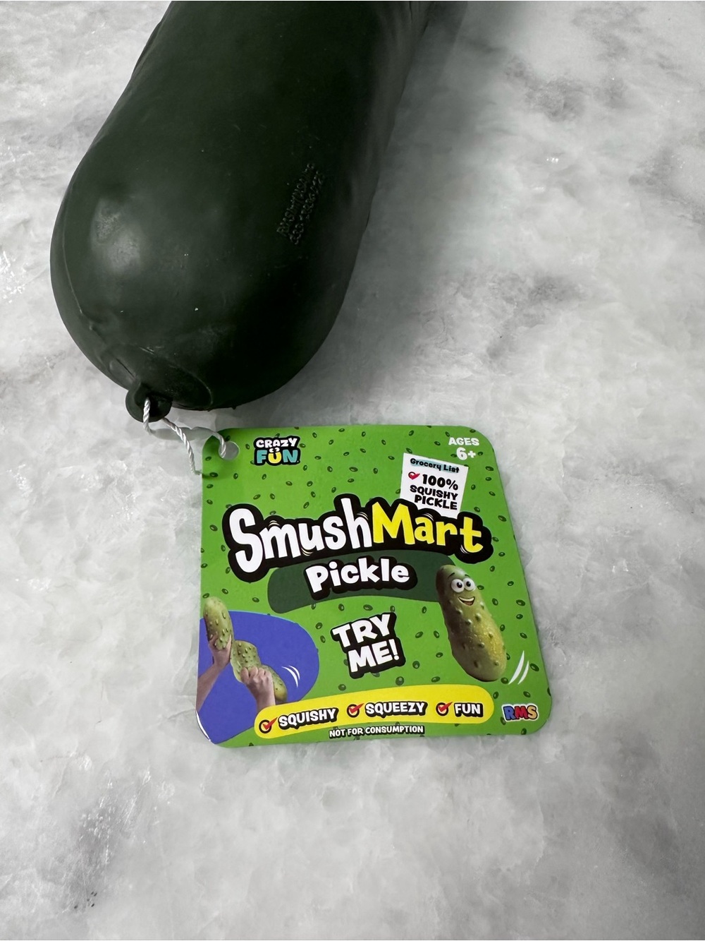 Source Unknown SmushMart Pickle Toy - Dark Green